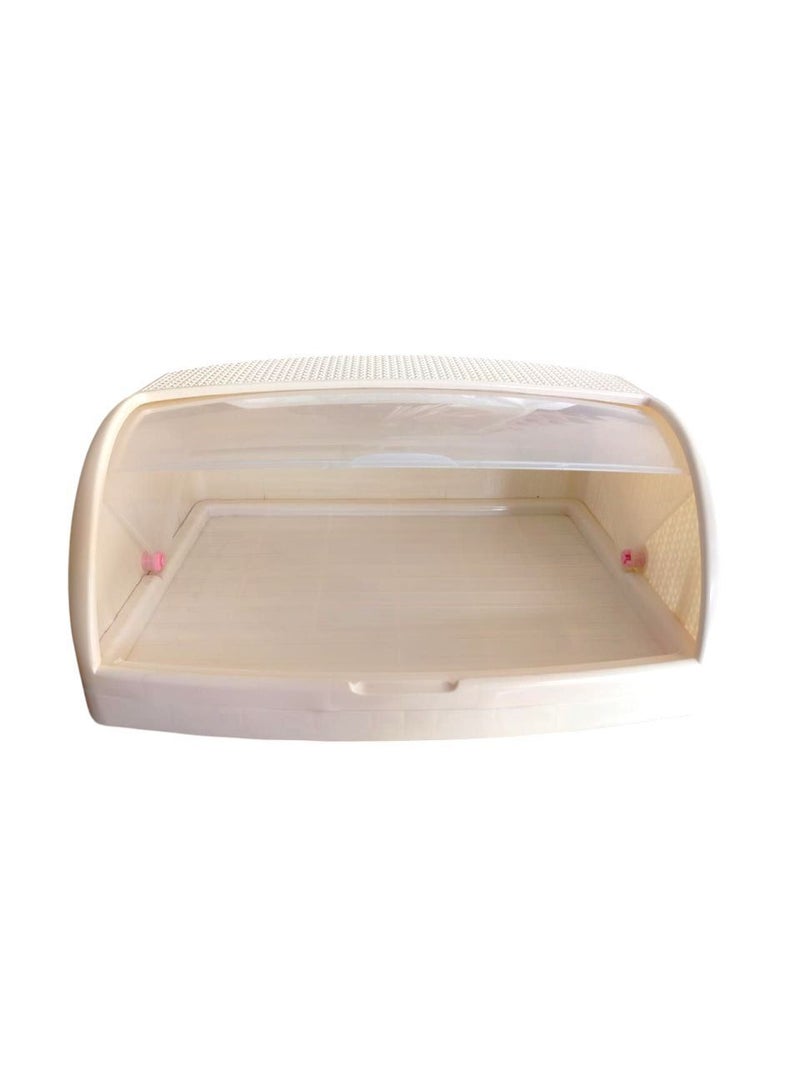 Khurshid Plastics Large bread container from Khurshid Plast Plastics - White - Image 1